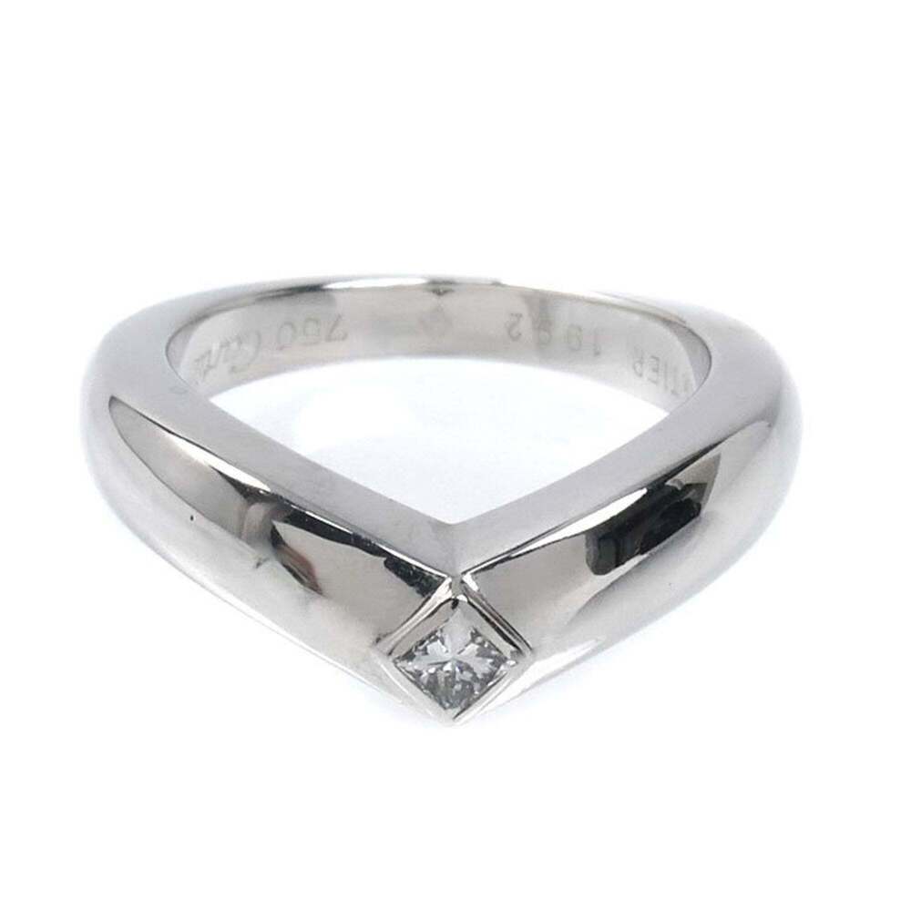 CARTIER Authentic 18k Silver Diamond Ring - Picture 3 of 7